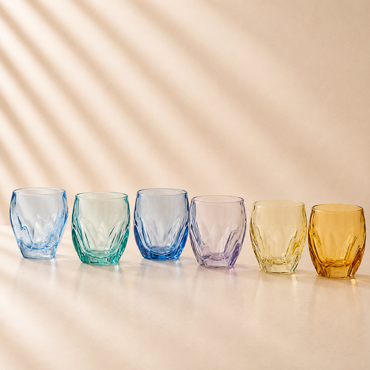 Stockholm Color Shot Glasses 6 pcs