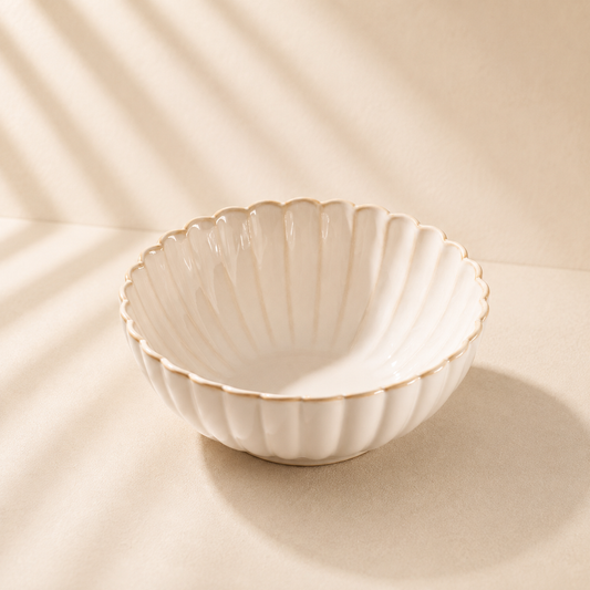 Atlantic Dinner Bowl Cream