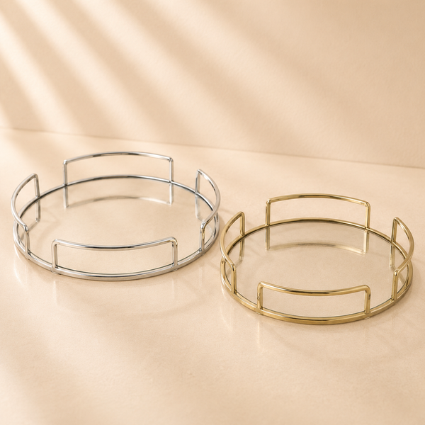 Modern Round Vanity Tray