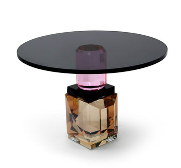 Black Crystal Cake Stand