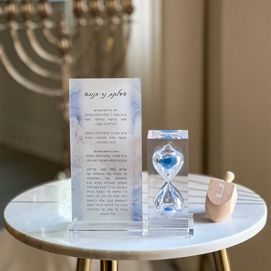 Chanukah Sand Clock Display