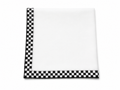 Washable Checker Napkin- 20” x 20” (set of 4)