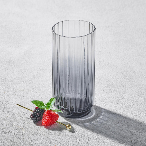 Smoke Highball Glass-6Pc 15 Oz