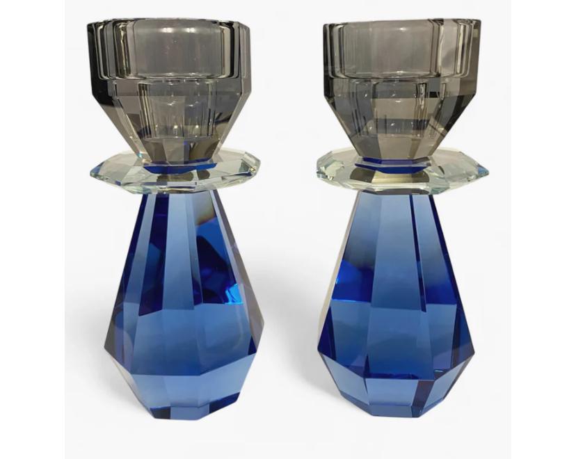 Crystal Tealight Holder Set of 2