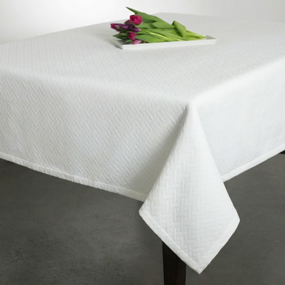 Basket Weave Tablecloth