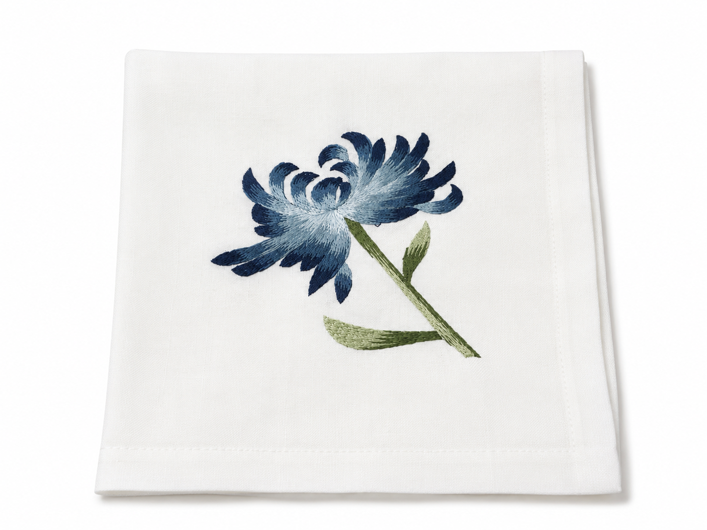 Washable Flower Napkin - 20" X 20” Set Of 4