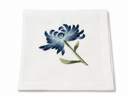 Washable Flower Napkin - 20" X 20” Set Of 4