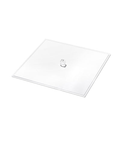 Acrylic Tray Gold Handles 14”x14”