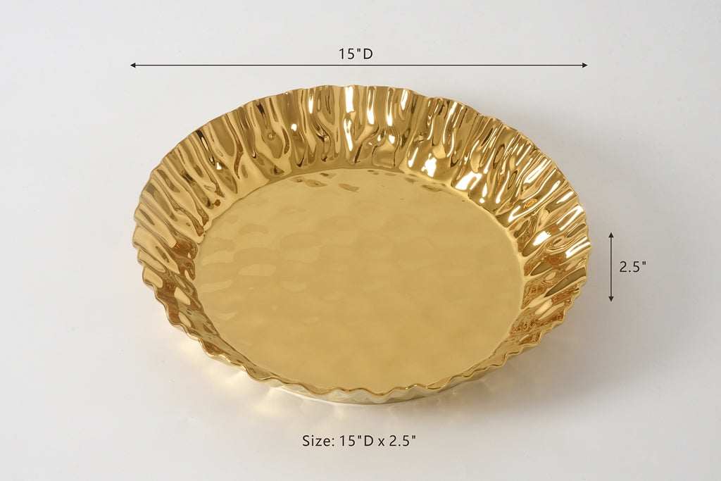 Round Gold Deep Server