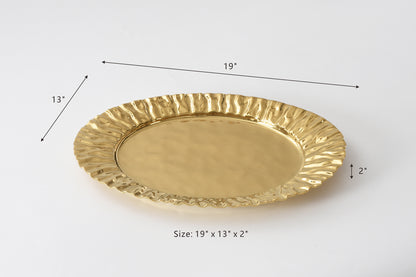 Large Gold Platter