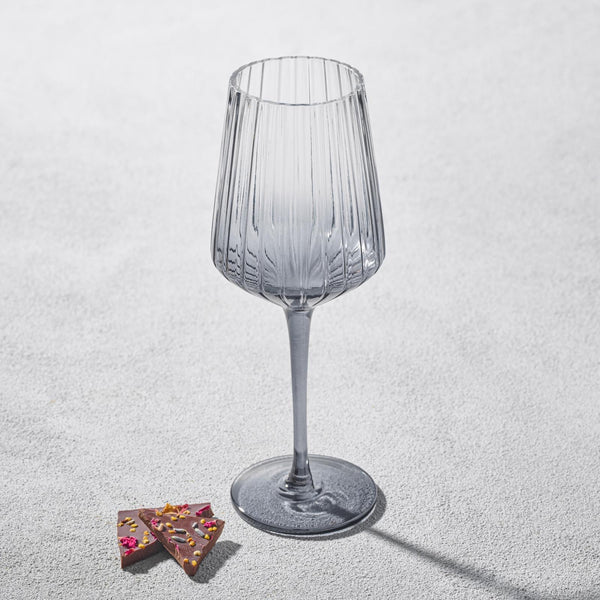 Smoked Wine Glasses-6 Pc 16 Oz