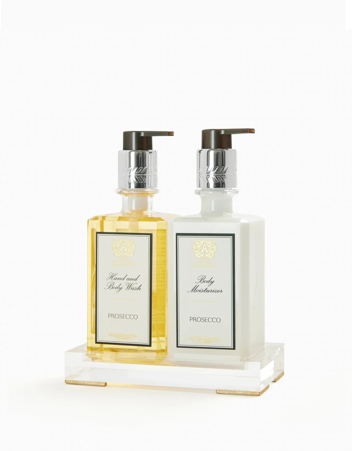 Acrylic Bath & Body Gift Set Prosecco