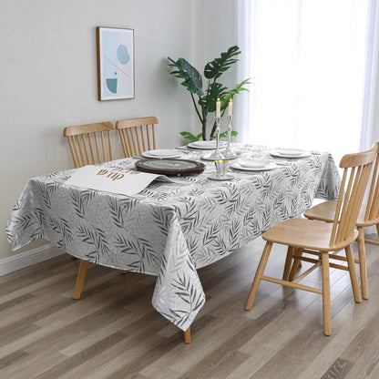 Jacquard Mitende Grey Tablecloth