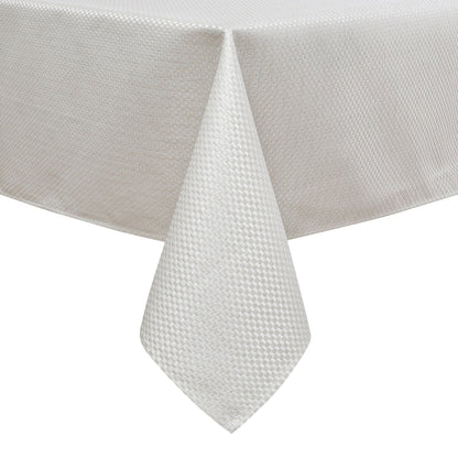 Jacquard Transom Gold Tablecloth