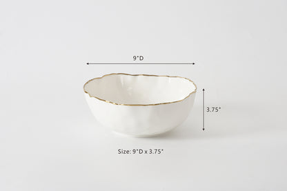 Medium Portofino White Bowl