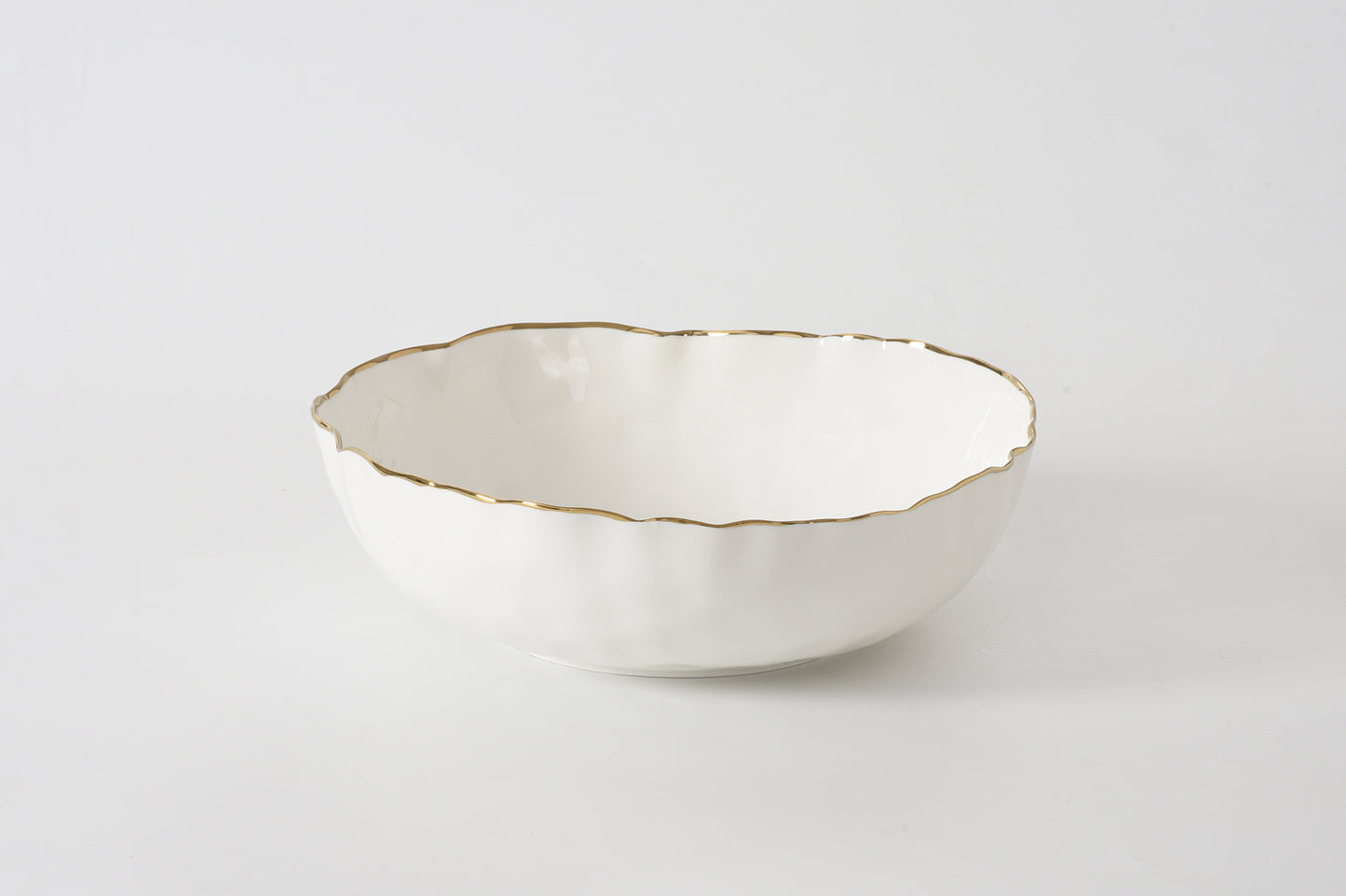 Large Portofino White Bowl