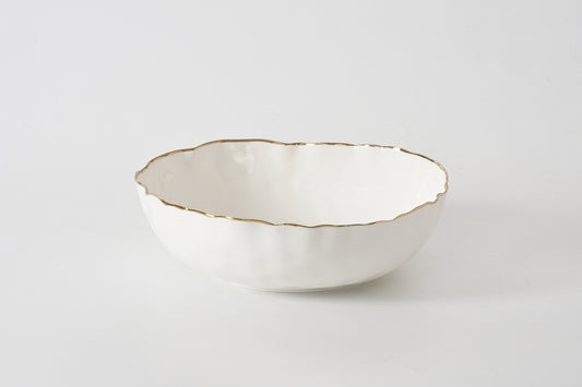 Large Portofino White Bowl