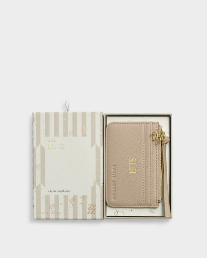 Katie Loxton Gift Boxed Coin & Cardholder Light Taupe