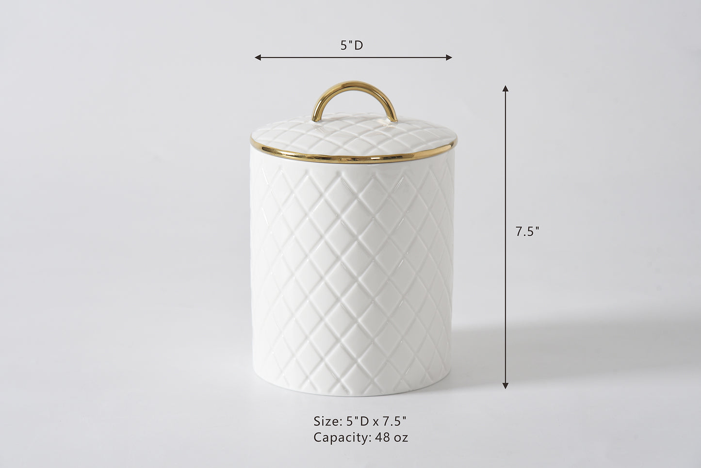 Large Diamond Canister