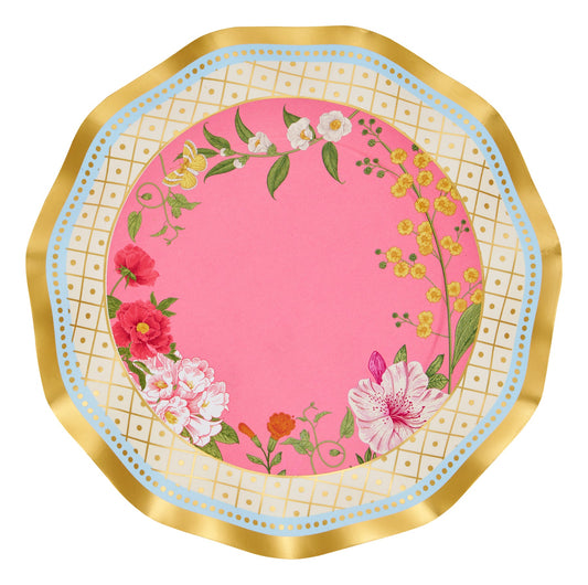Wavy Salad Rococo Plates 8pk