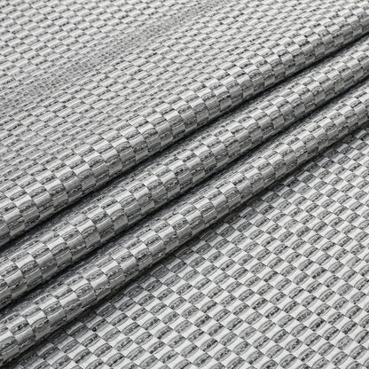 Jacquard Softly Grey Tablecloth