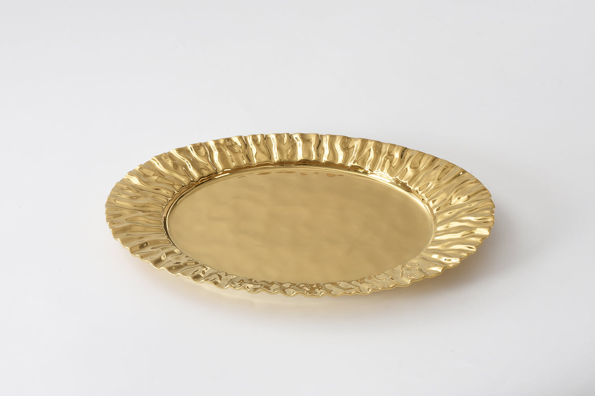Large Gold Platter
