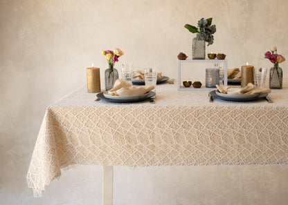 Sherlin White Tablecloth