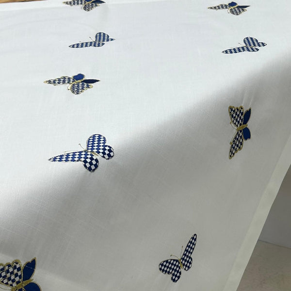 Blue Butterfly Runner
