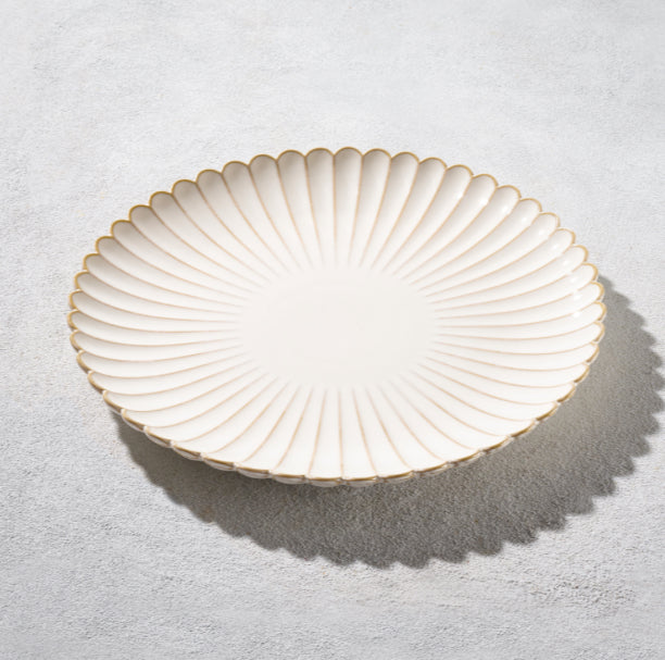 Atlantic Charger Plate White