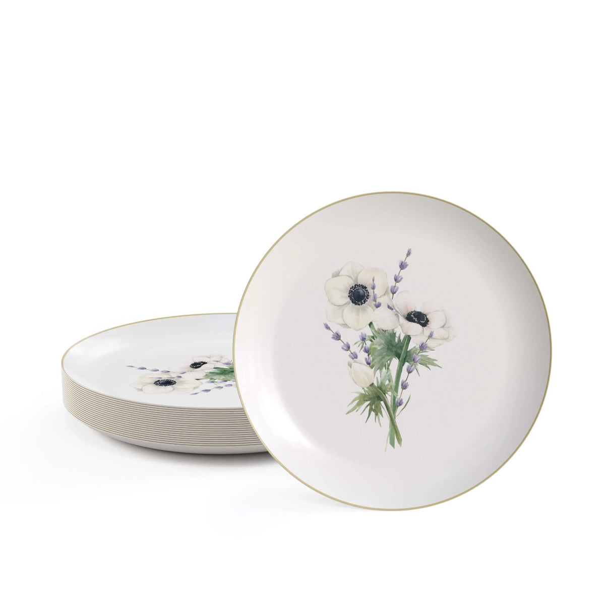 Anemone Paper Salad Plate 8" 20pk