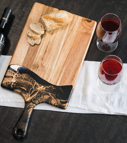 Black Ember Cheese Board 10”x20”