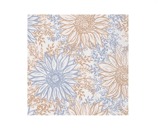 Fall Folk Pattern Guest Towels 16pk
