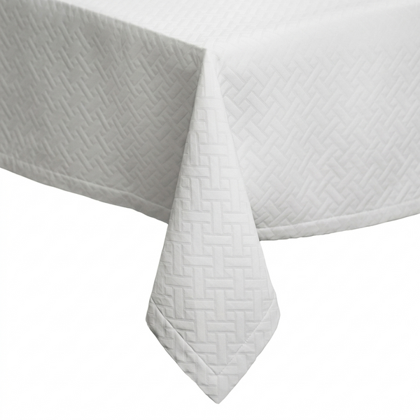 Basket Weave Tablecloth