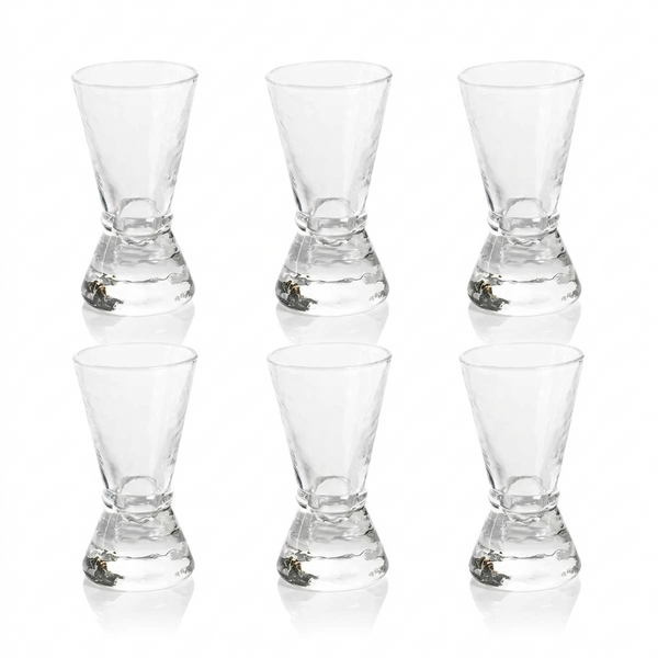 Jigger Shot Glasses Set of 6