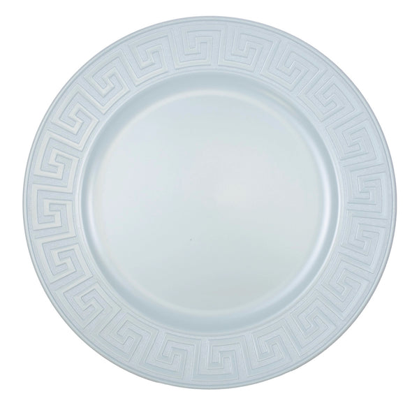 13” Segovia Charger (Light Blue)