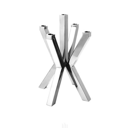Asterix 5-lite Silver Candelabra