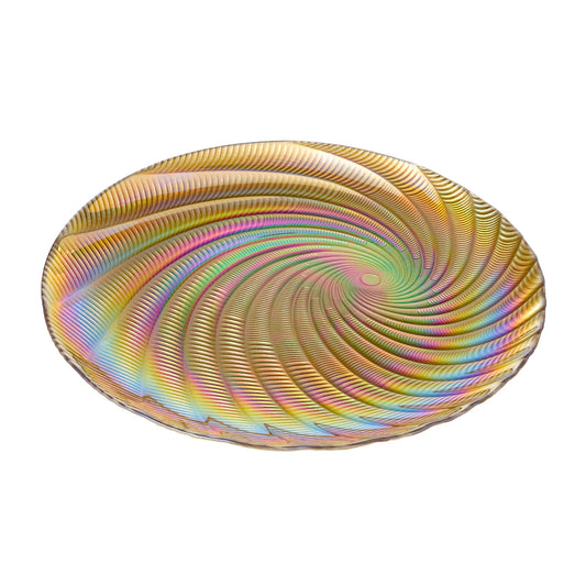 Gold Glass Charger 13”