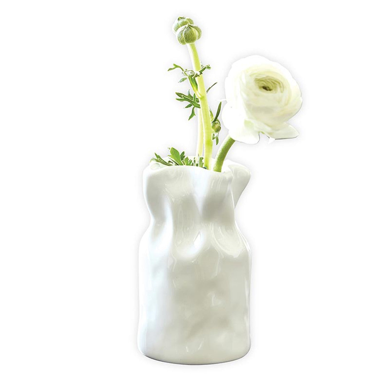 Mini Cinched Ceramic Vase