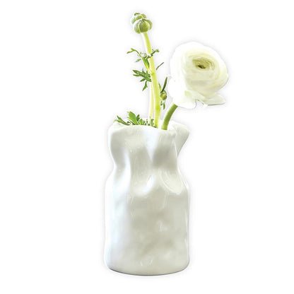 Mini Cinched Ceramic Vase