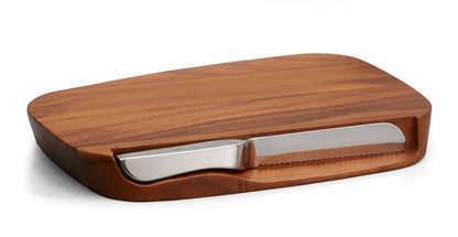 Nambé Blend Bread Board With Knife