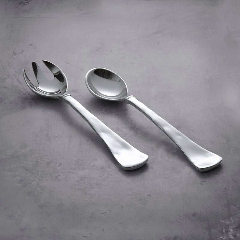 Soho Large Salad Servers-Silve