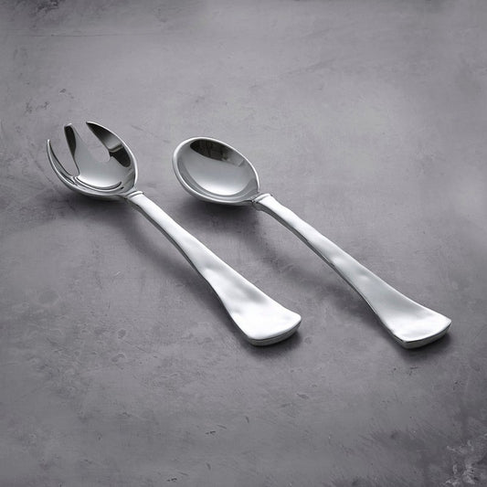 Soho Large Salad Servers-Silve