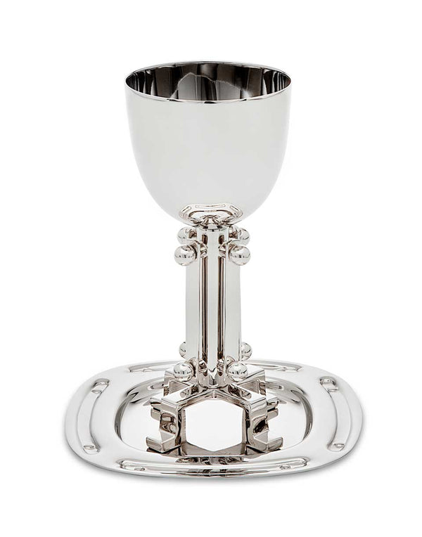 Suspension Nickel Kiddush Cup Set