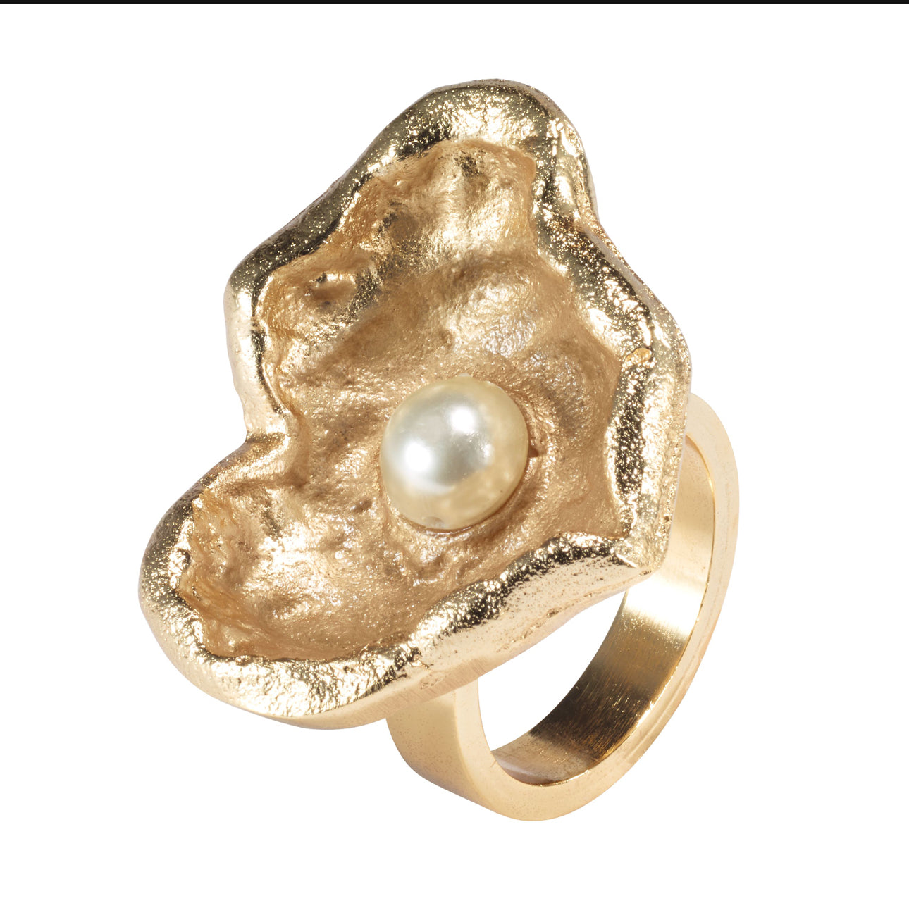 Grace Gold Napkin Ring - Set of 4