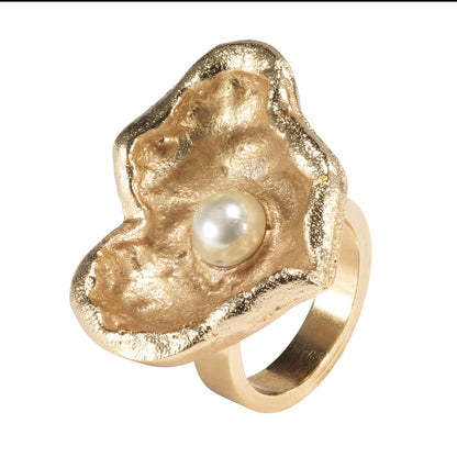 Grace Gold Napkin Ring - Set of 4