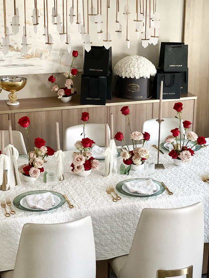 Paloma Quilted Tablecloth