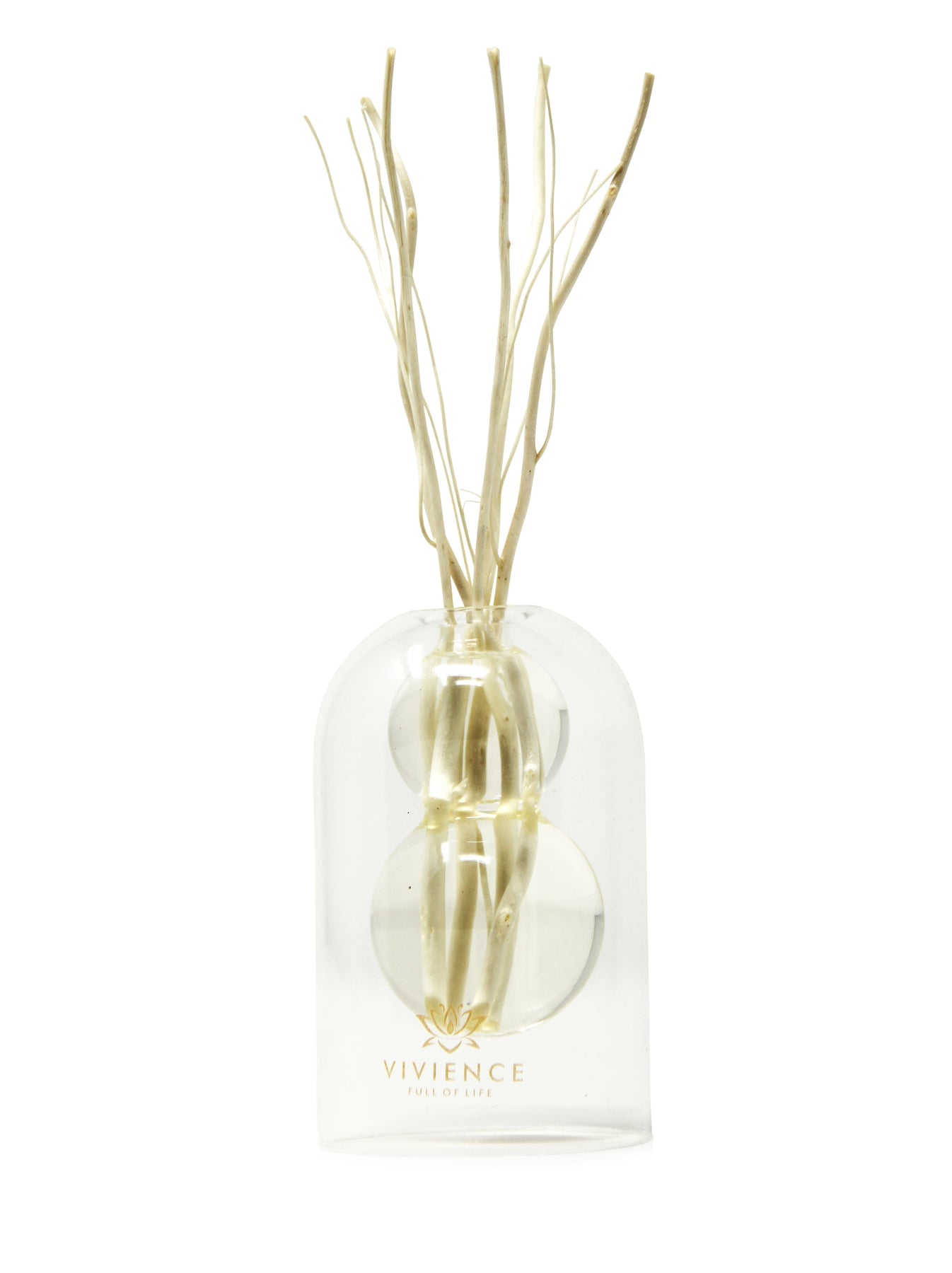Clear Bubble White Reed Diffuser