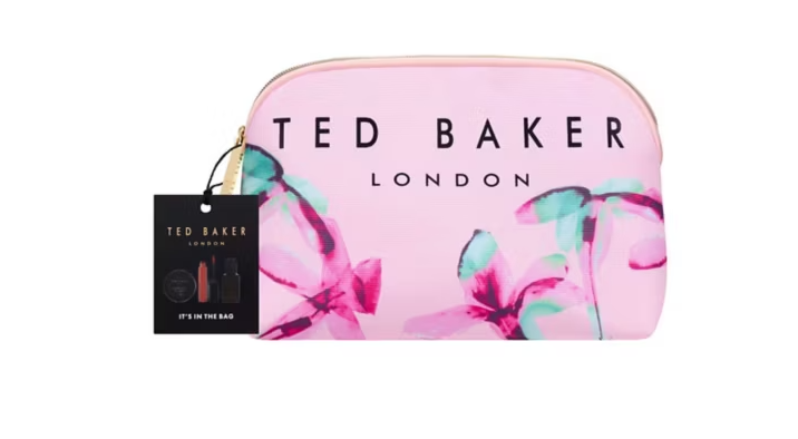 Pink Cosmetic Bag - Ted Baker