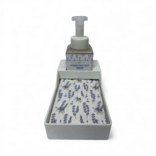 Foaming Hand Soap & Napkin Caddy