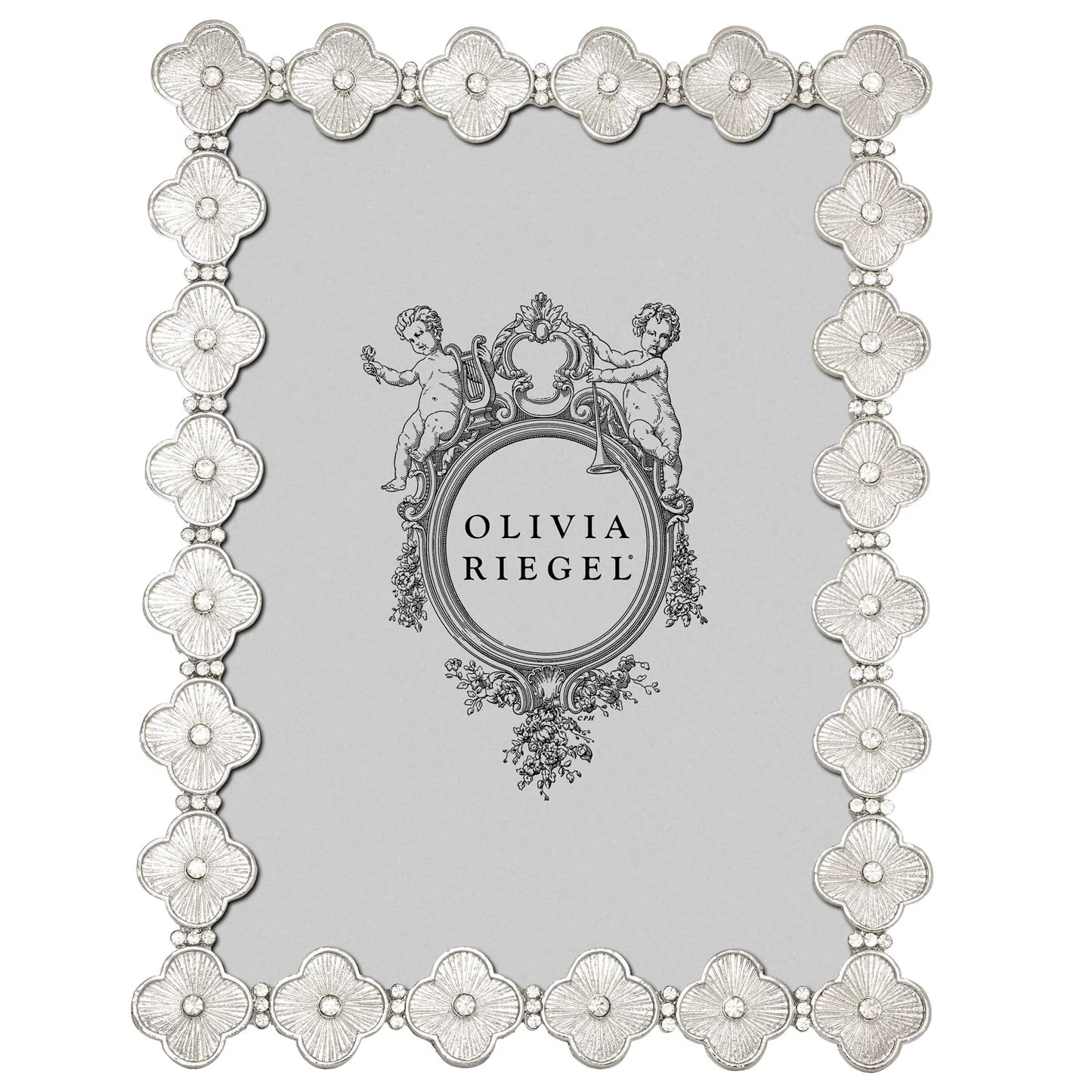 Silver Clover Frame